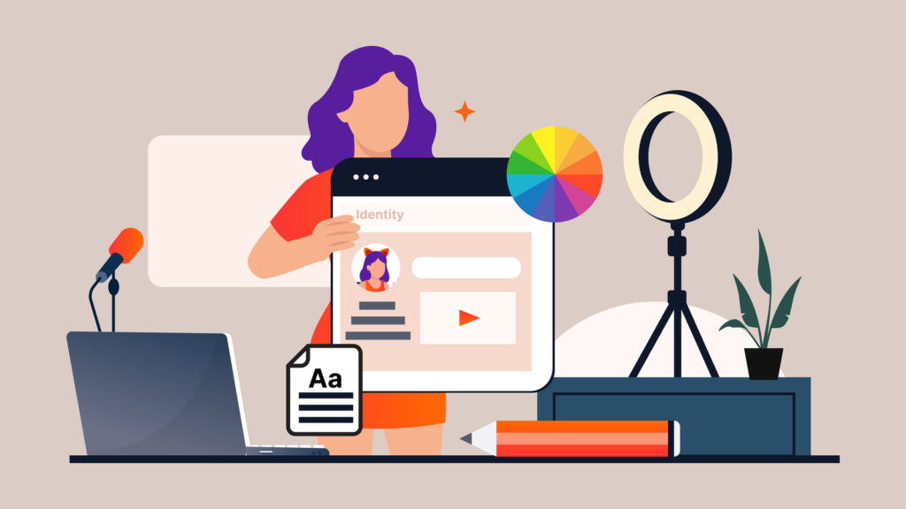 Establishing a Recognizable Visual Identity in Webcam Streaming
